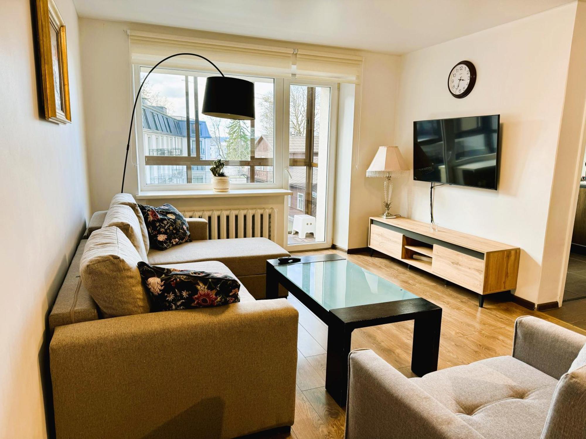דרוסקינינקאי Apartment In The City Center מראה חיצוני תמונה