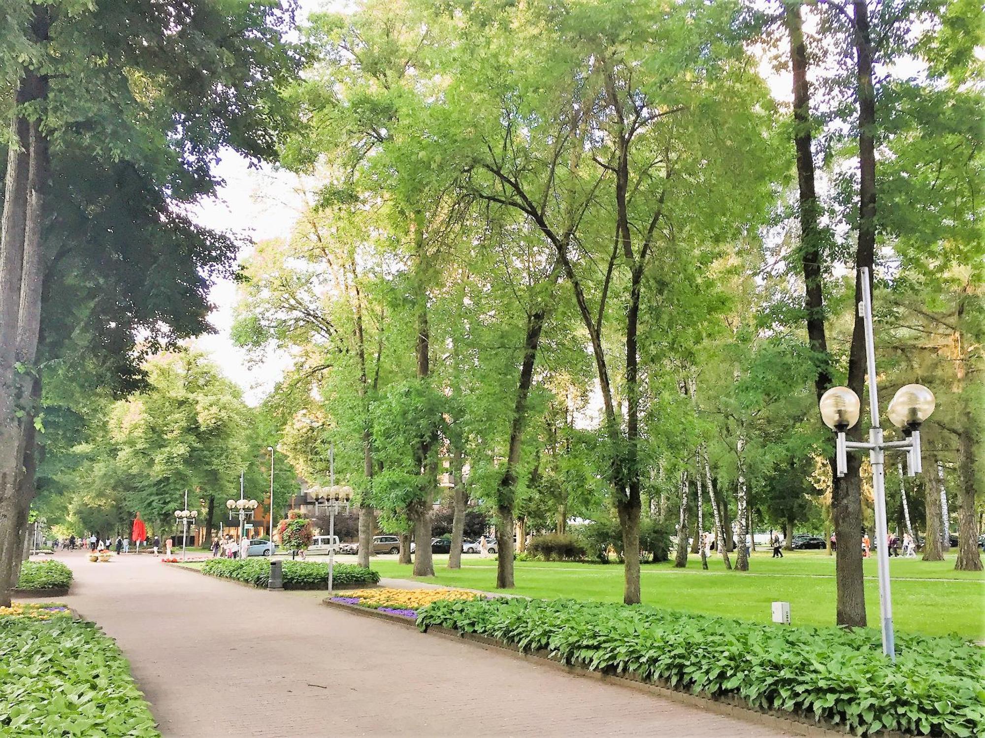 דרוסקינינקאי Apartment In The City Center מראה חיצוני תמונה